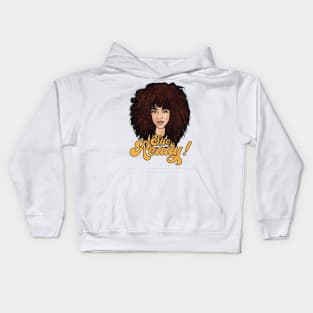 She Ready! Kinky Curly Afro Kids Hoodie